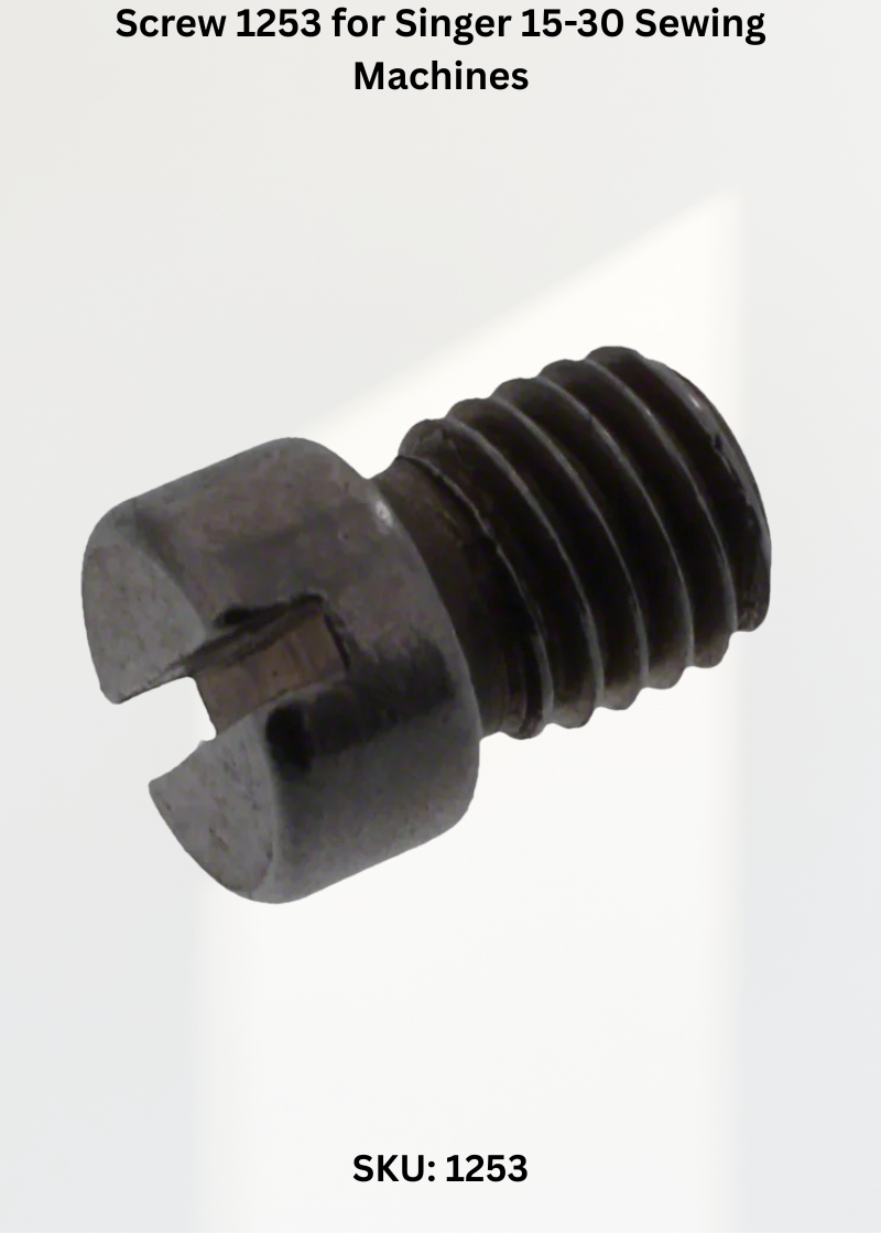 Screw 1253 for Singer 15-30 Sewing Machines