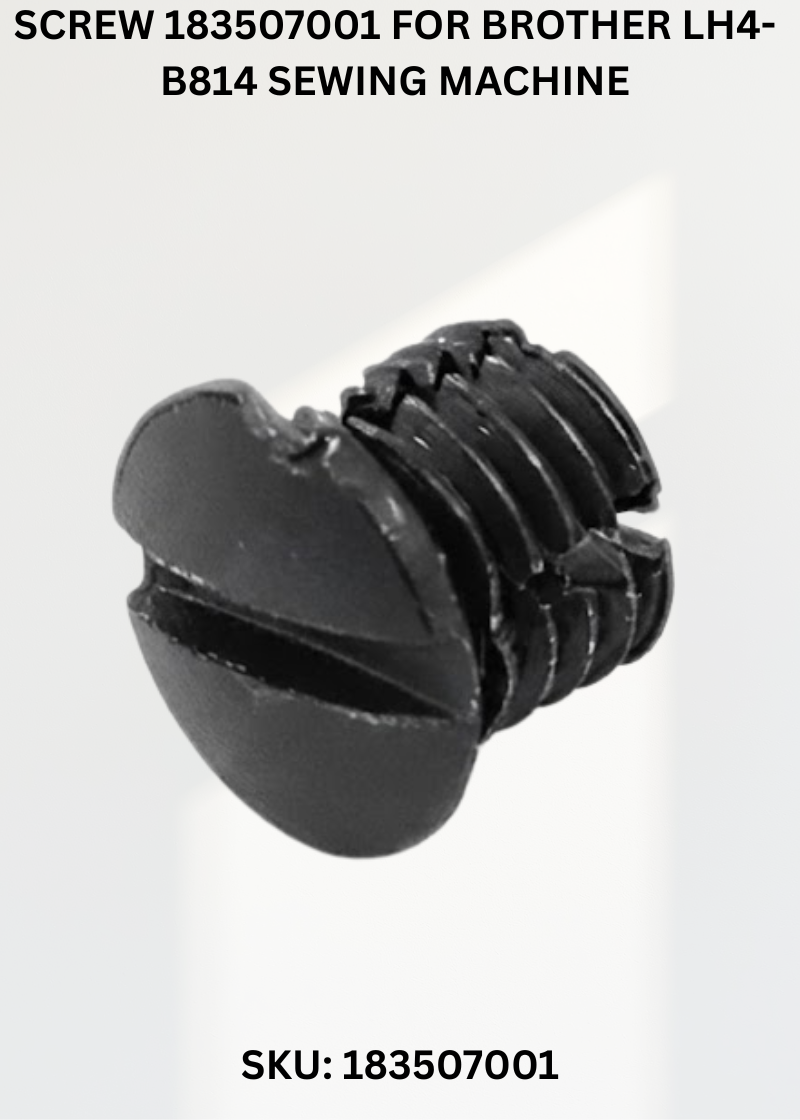 Screw 183507001 for Brother LH4-B814 Sewing Machine