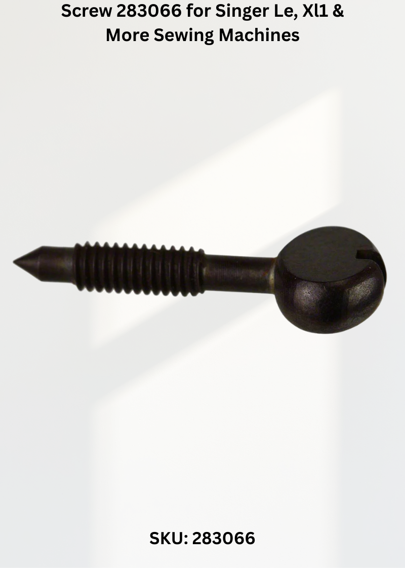 Screw 283066 — Fits Singer XL1, XL100, XL50