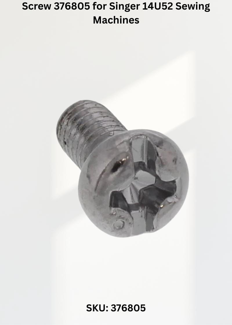 Screw 376805 for Singer 14U52 Sewing Machines
