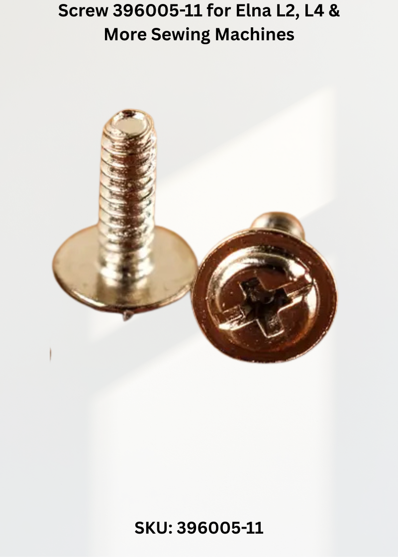 Screw 396005-11 — Fits Elna L1, L2, L4, L4D & more