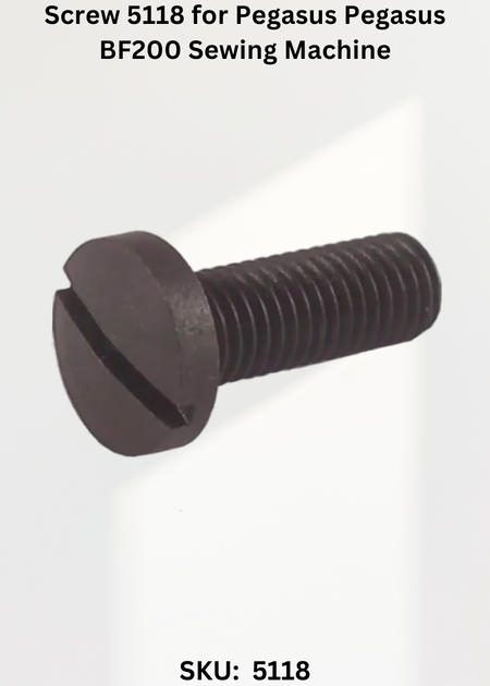 Screw 5118 for Pegasus Pegasus BF200 Sewing Machine