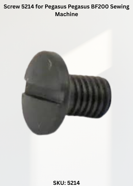 Screw 5214 for Pegasus Pegasus BF200 Sewing Machine