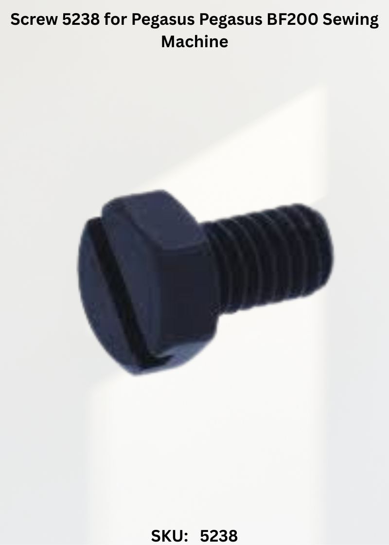 Screw 5238 for Pegasus Pegasus BF200 Sewing Machine