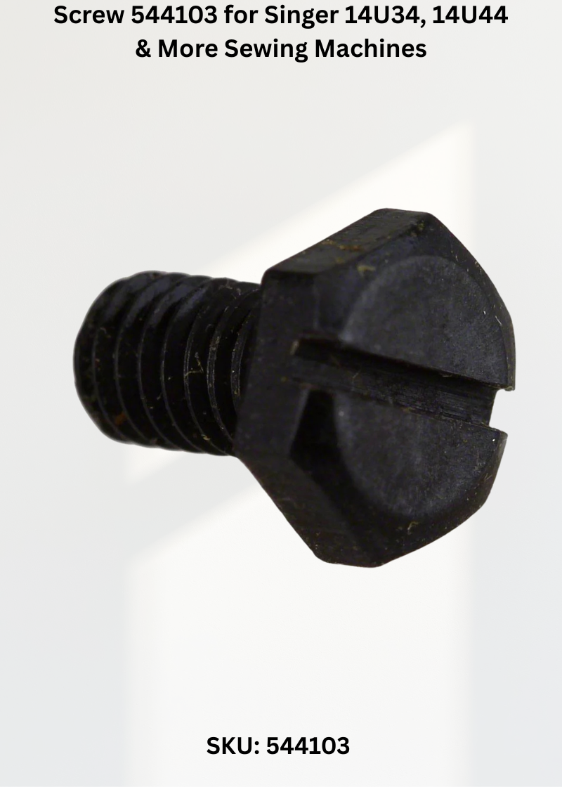 Screw 544103 — Fits Singer 14U34, 14U44, 14U64, 14U65 & more