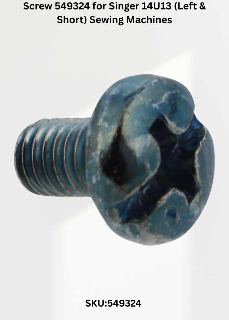 Screw — Fits Singer 14U13 Left