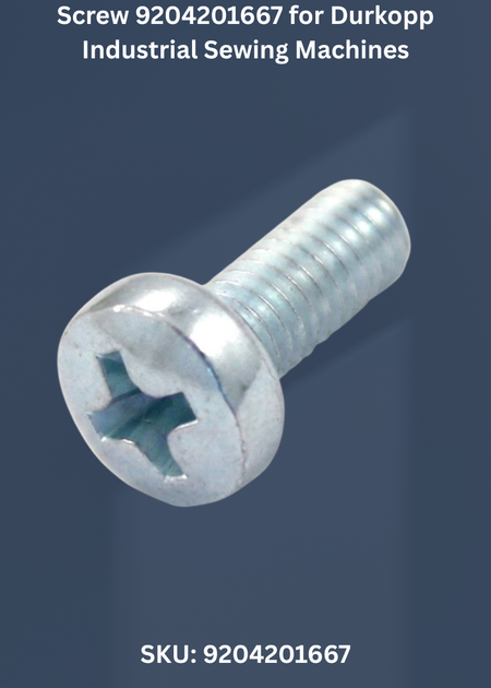 Screw 9204201667 for Durkopp Industrial Sewing Machines