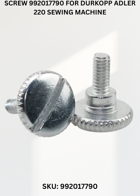 Screw 992017790 for Durkopp Adler 220 Sewing Machine