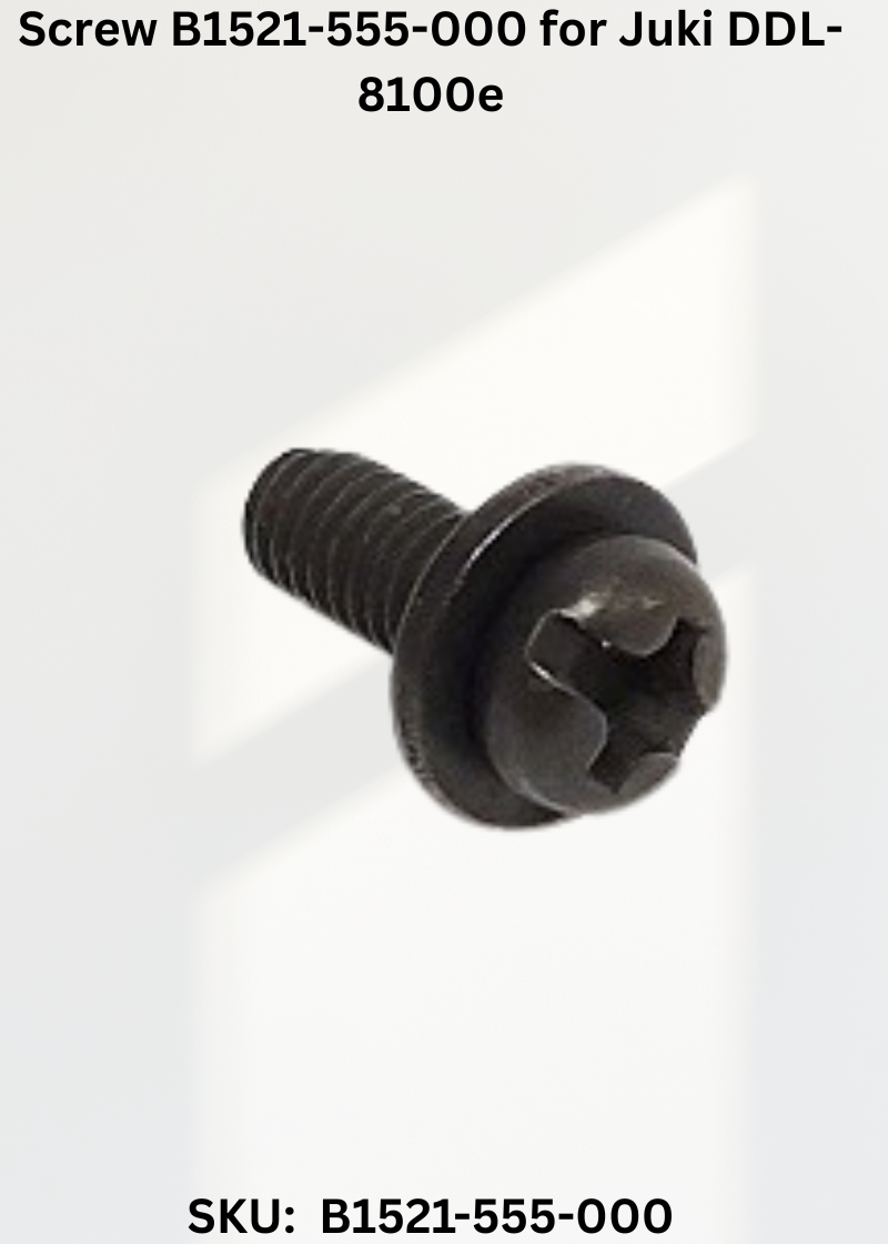 Screw B1521-555-000 for Juki DDL-8100e