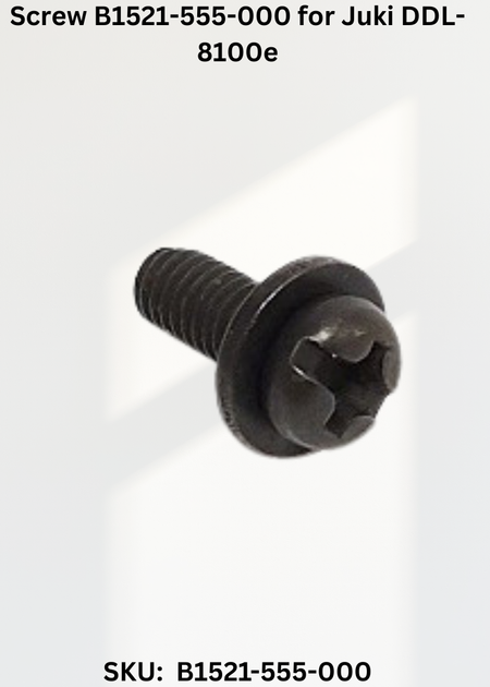 Screw B1521-555-000 for Juki DDL-8100e