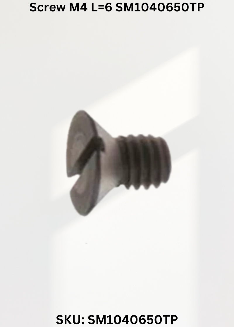 Screw M4 L=6 SM1040650TP