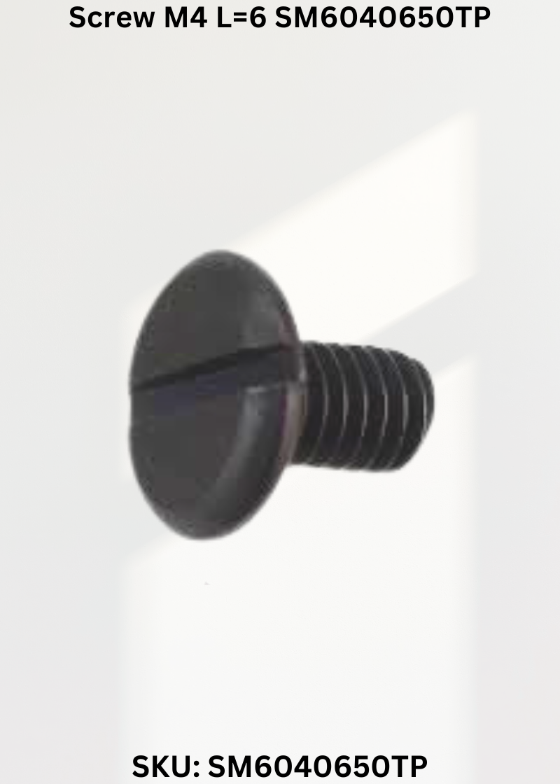 Screw M4 L=6 SM6040650TP