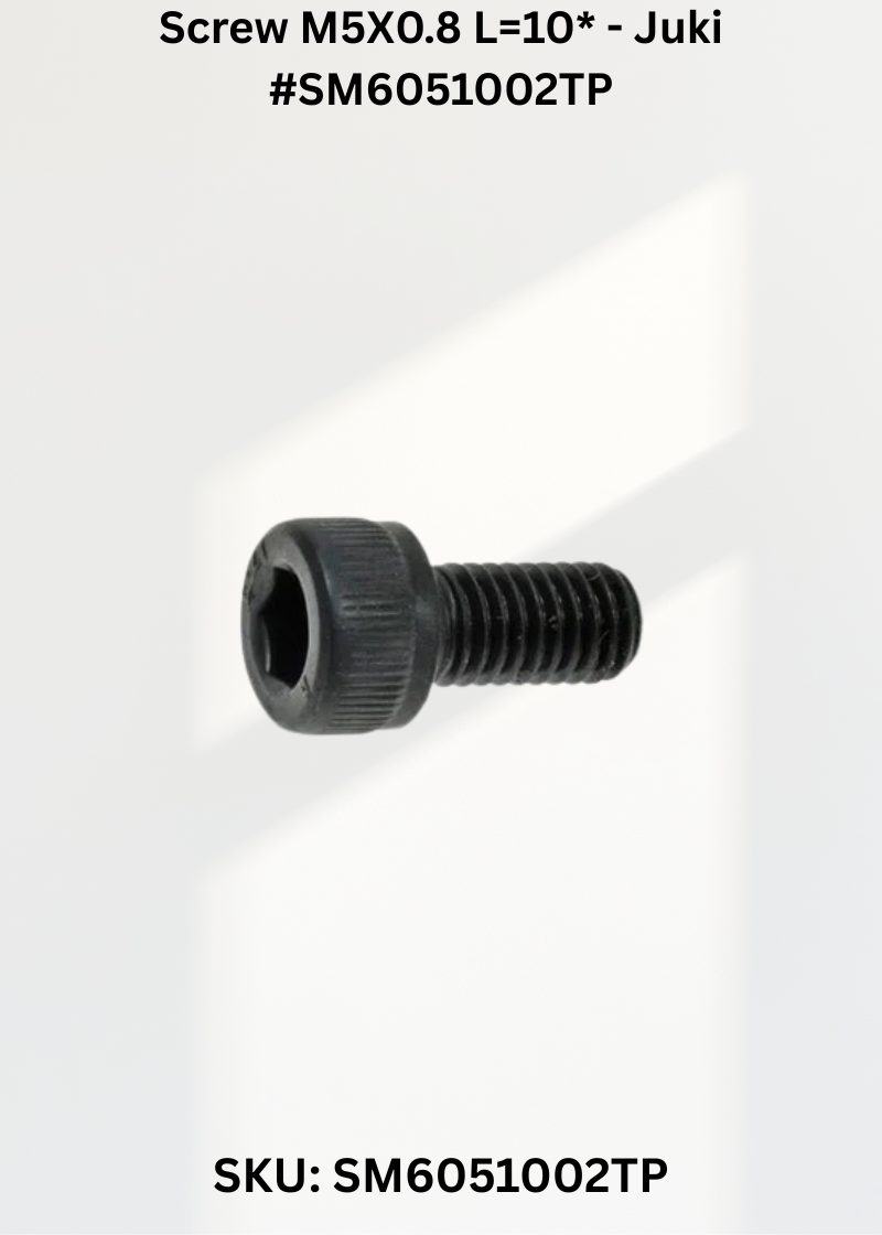 Screw M5X0.8 L=10* - Juki #SM6051002TP