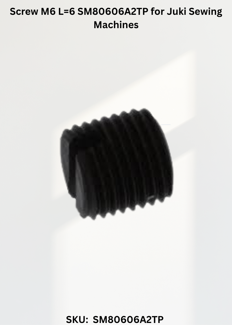 Screw M6 L=6 SM80606A2TP for Juki Sewing Machines