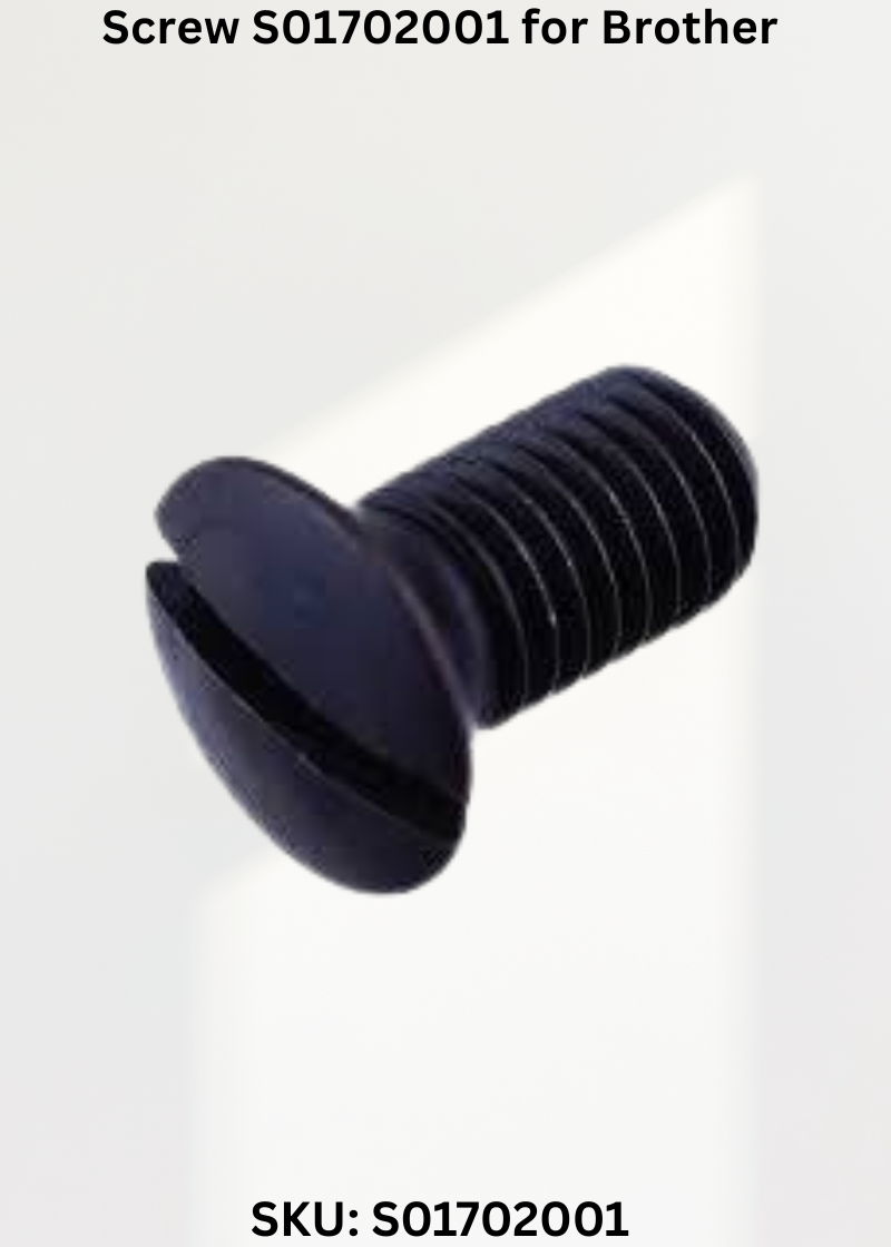 Screw S01702001 for Brother CB3-B912, Brother CB3-B913, Brother CB3-B915, Brother CB3-B916 and Brother CB3-B917 Sewing Machines