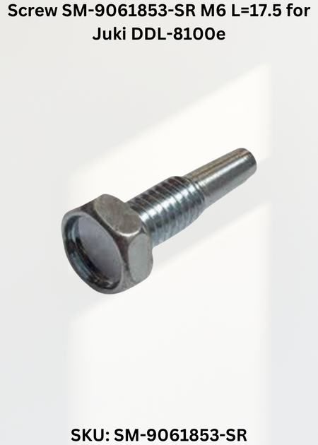 Screw SM-9061853-SR M6 L=17.5 for Juki DDL-8100e