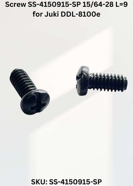 Screw SS-4150915-SP 15/64-28 L=9 for Juki DDL-8100e