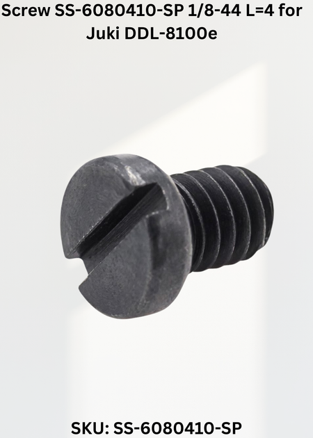 Screw SS-6080410-SP 1/8-44 L=4 for Juki DDL-8100e