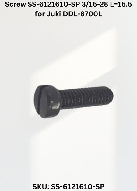 Screw SS-6121610-SP 3/16-28 L=15.5 for Juki DDL-8700L