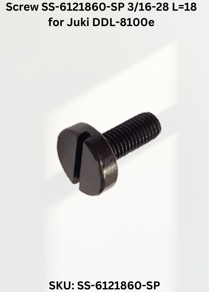 Screw SS-6121860-SP 3/16-28 L=18 for Juki DDL-8100e