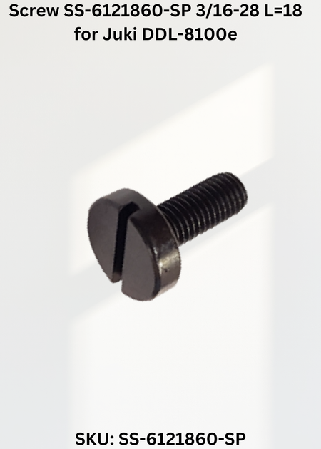 Screw SS-6121860-SP 3/16-28 L=18 for Juki DDL-8100e