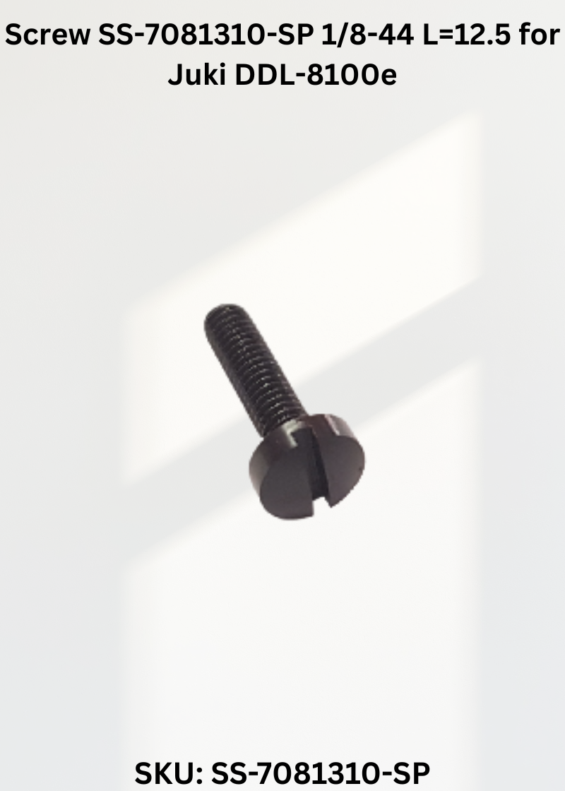 Screw SS-7081310-SP 1/8-44 L=12.5 for Juki DDL-8100e