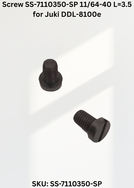 Screw SS-7110350-SP 11/64-40 L=3.5 for Juki DDL-8100e