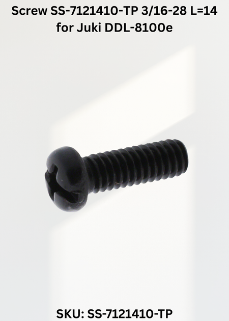 Screw SS-7121410-TP 3/16-28 L=14 for Juki DDL-8100e