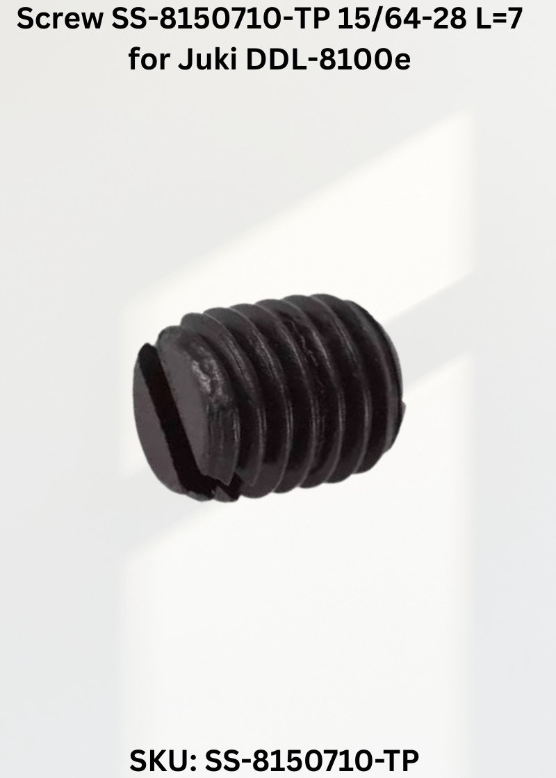 Screw SS-8150710-TP 15/64-28 L=7 for Juki DDL-8100e