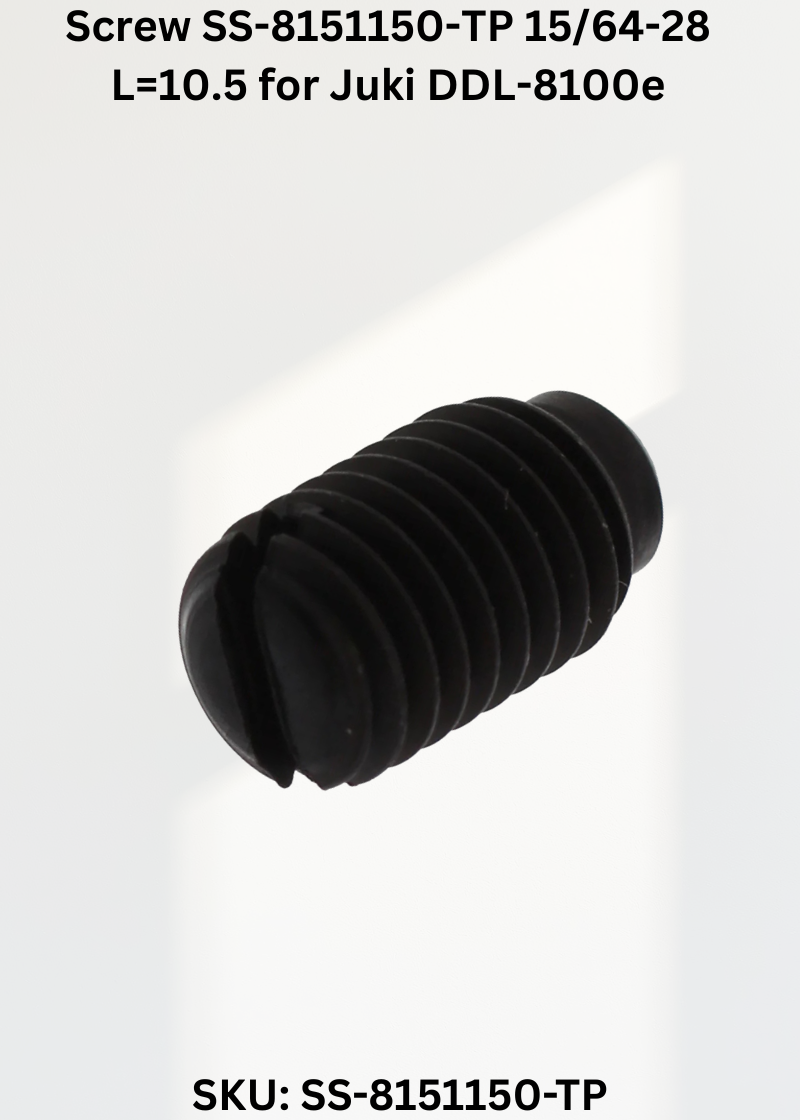 Screw SS-8151150-TP 15/64-28 L=10.5 for Juki DDL-8100e