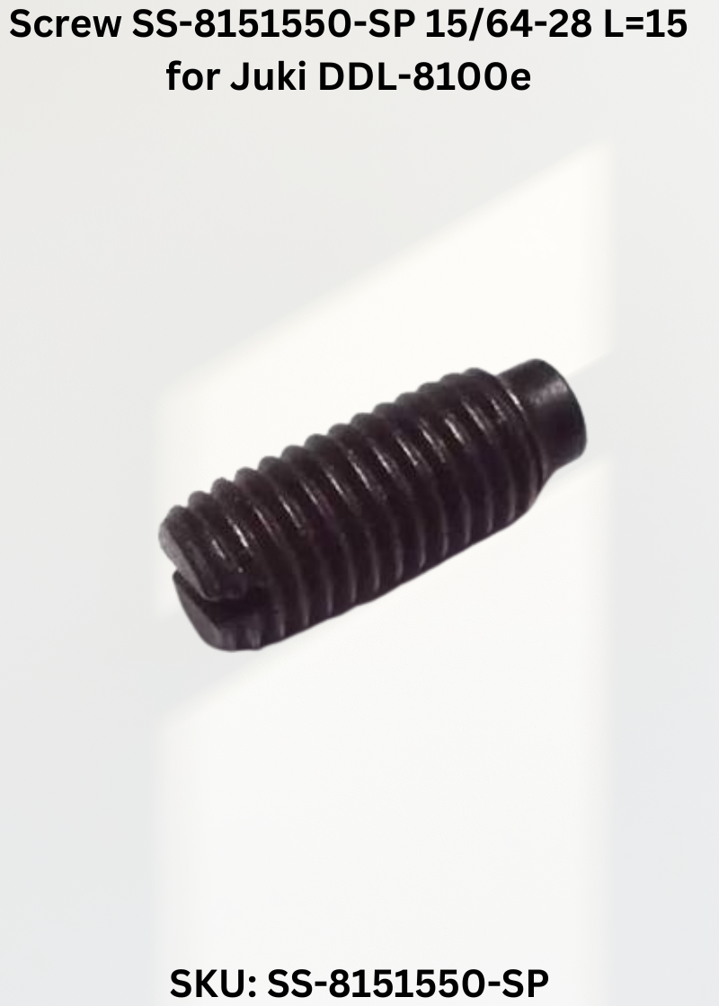 Screw SS-8151550-SP 15/64-28 L=15 for Juki DDL-8100e