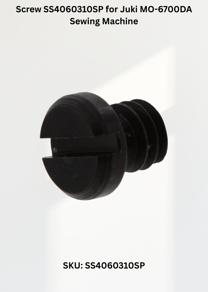Screw SS4060310SP for Juki MO-6700DA Sewing Machine