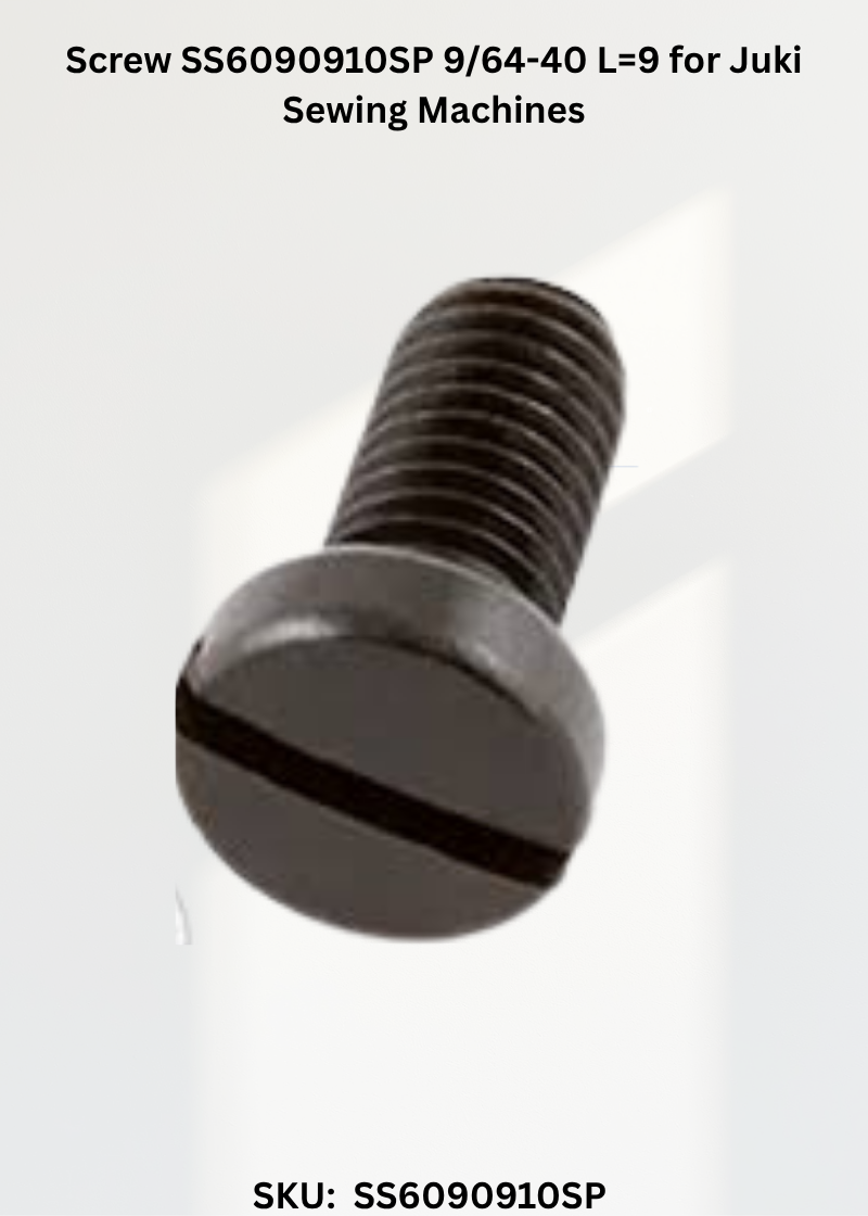 Screw SS6090910SP 9/64-40 L=9 for Juki Sewing Machines
