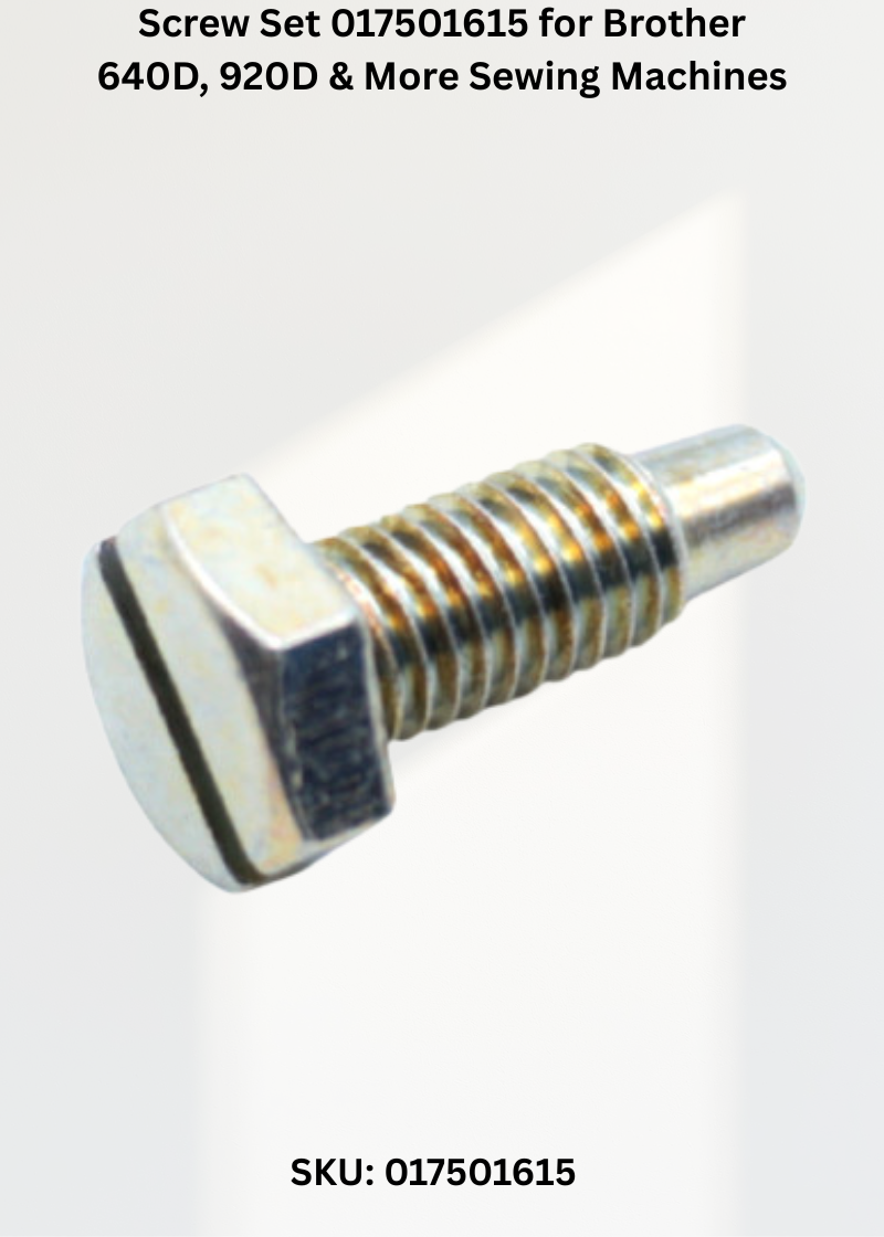 Screw Set 017501615 — Fits Brother 640D, 920D, 934D, PL-1050