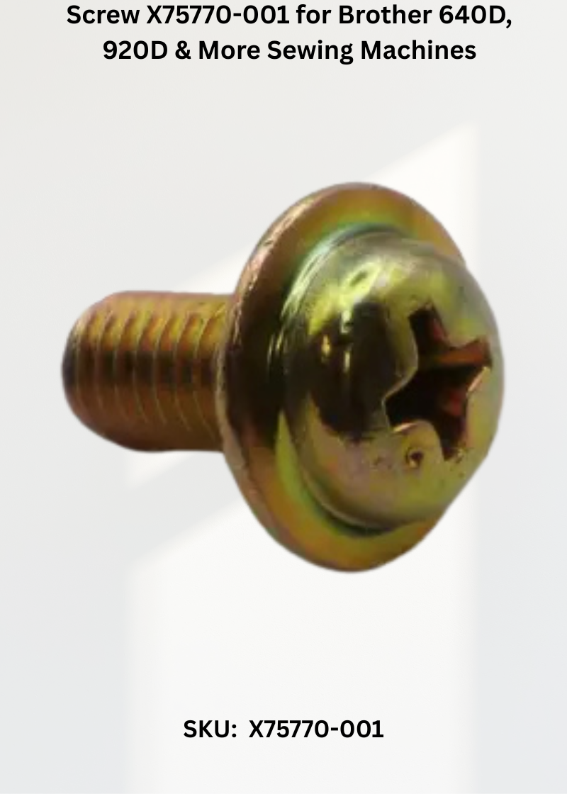 Screw — Fits Brother 640D, 920D, 934D, PL-1050
