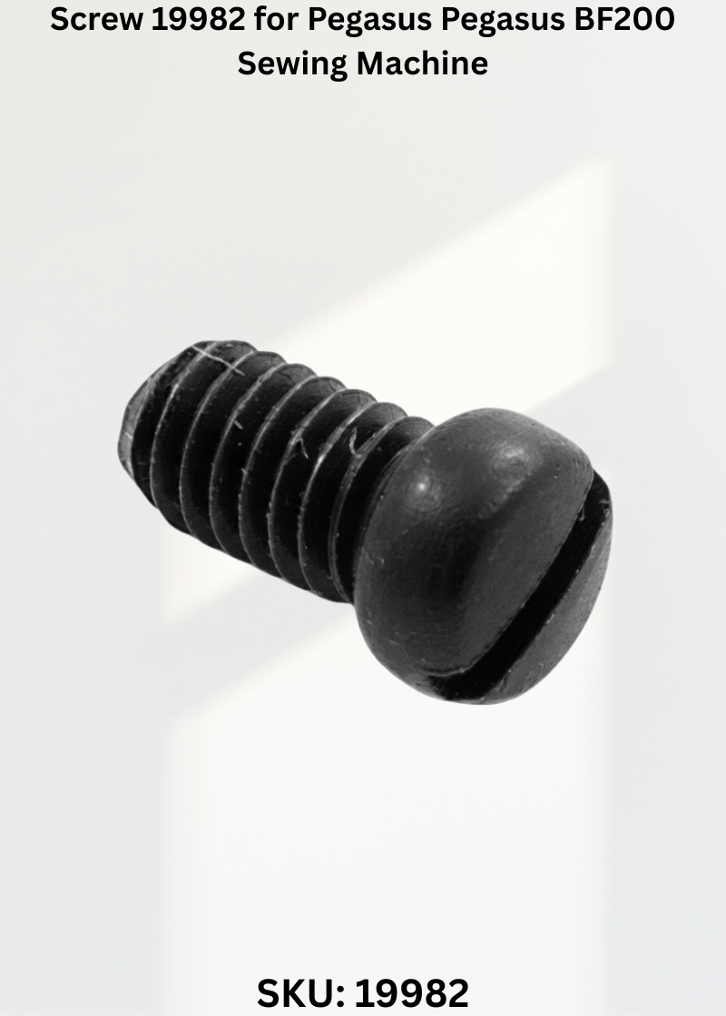 Screw 19982 for Pegasus Pegasus BF200 Sewing Machine