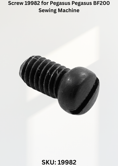 Screw 19982 for Pegasus Pegasus BF200 Sewing Machine