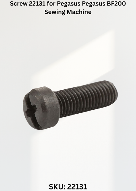 Screw 22131 for Pegasus Pegasus BF200 Sewing Machine