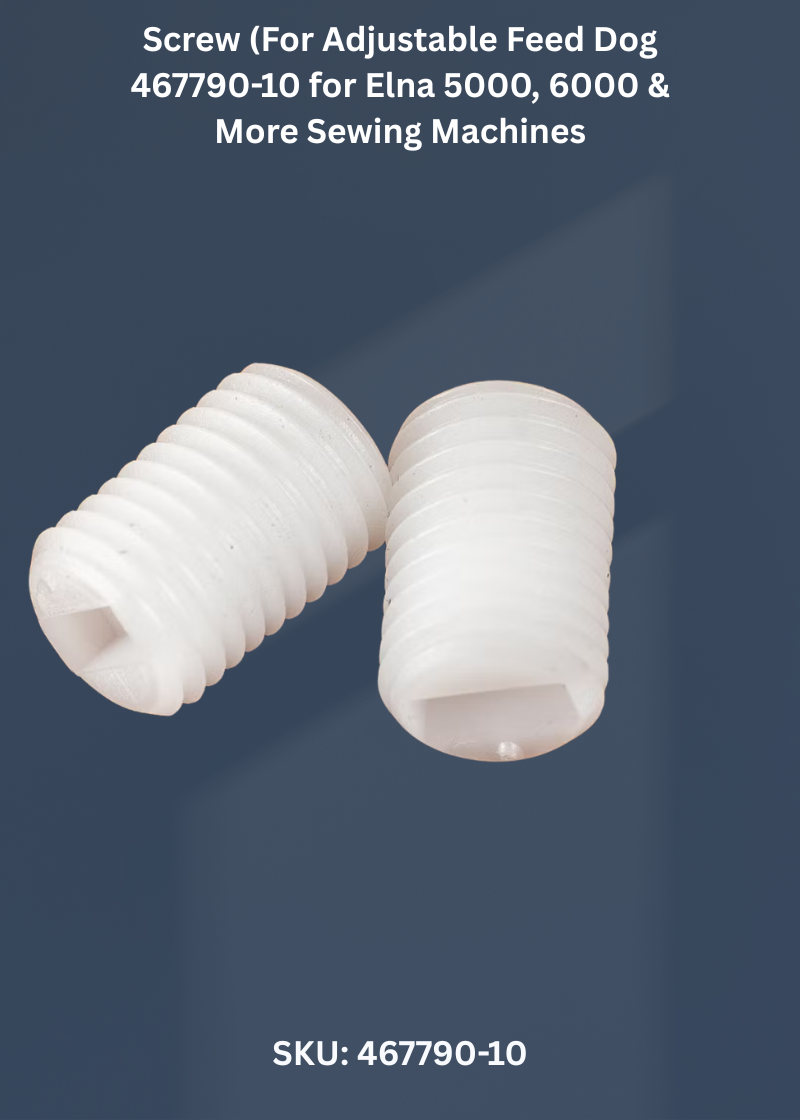 Screw For Adjustable Feed Dog 467790-10