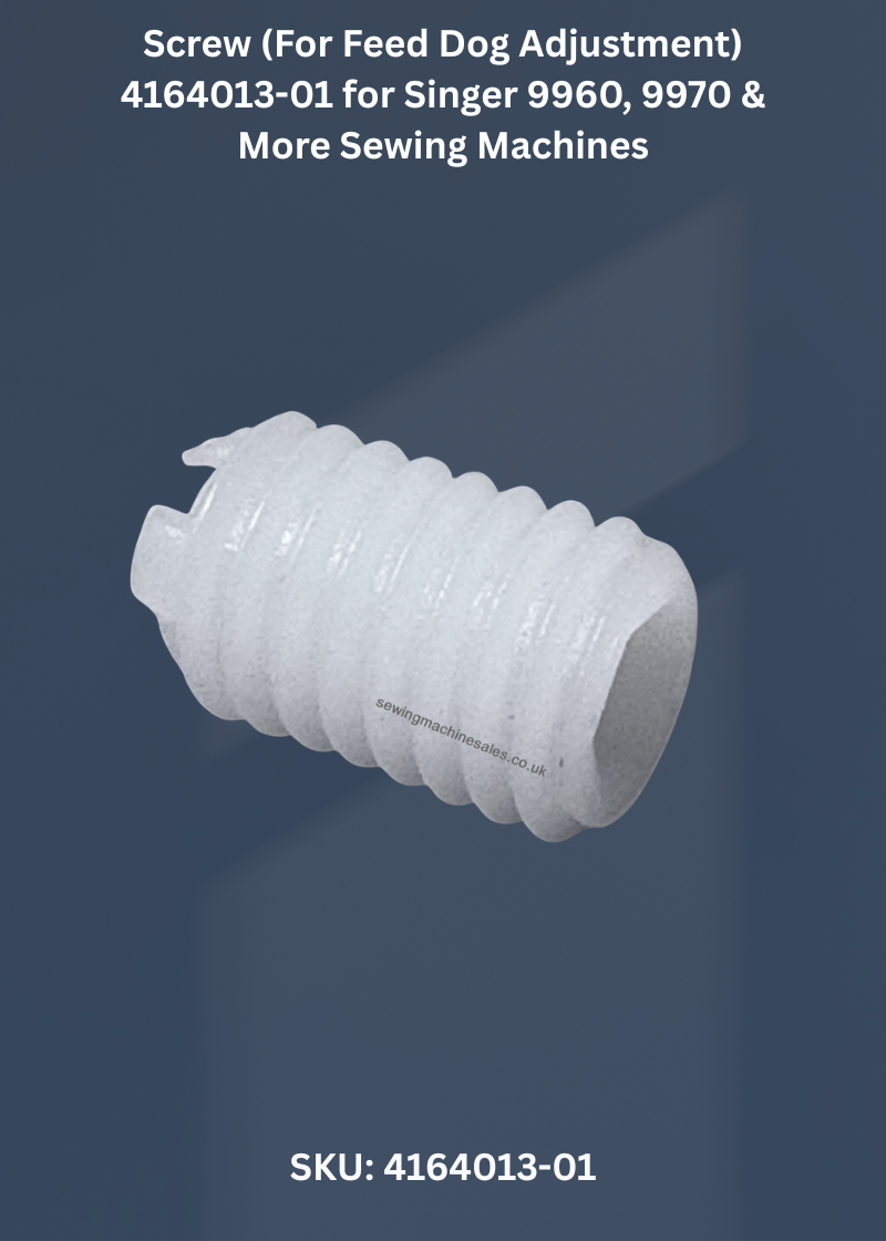 Screw (For Feed Dog Adjustment) 4164013-01 for Singer 9960, 9970 & More Sewing Machines