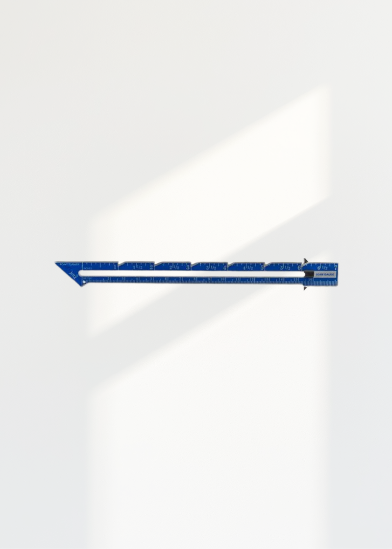 Seam Gauge with Point Turner - 7"