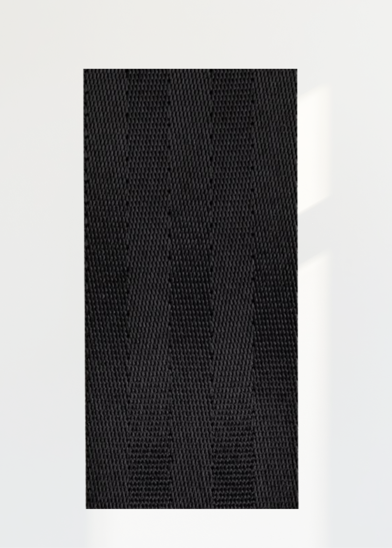 Seat Belt Webbing - 2" - 10 Yds. - Black