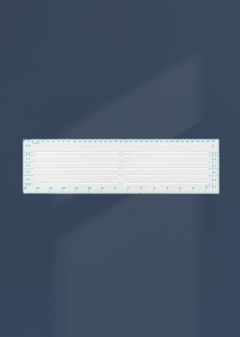 See-Thru Dressmakers Ruler - 15" x 4"