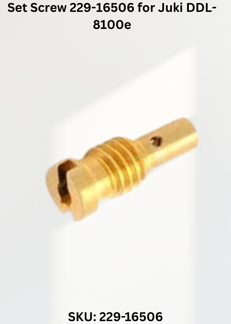Set Screw 229-16506 for Juki DDL-8100e