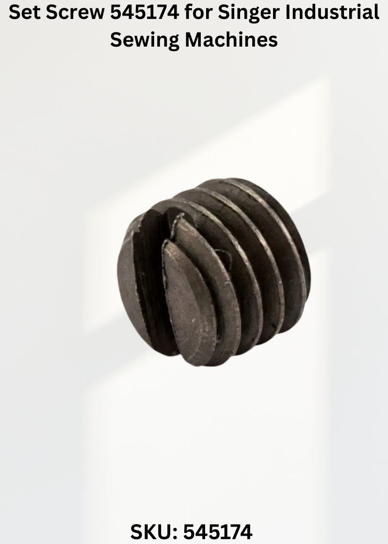 Set Screw 545174 for Singer Industrial Sewing Machines