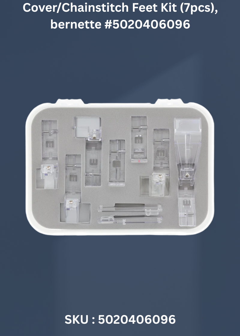 Cover/Chainstitch Feet Kit (7pcs) #5020406096