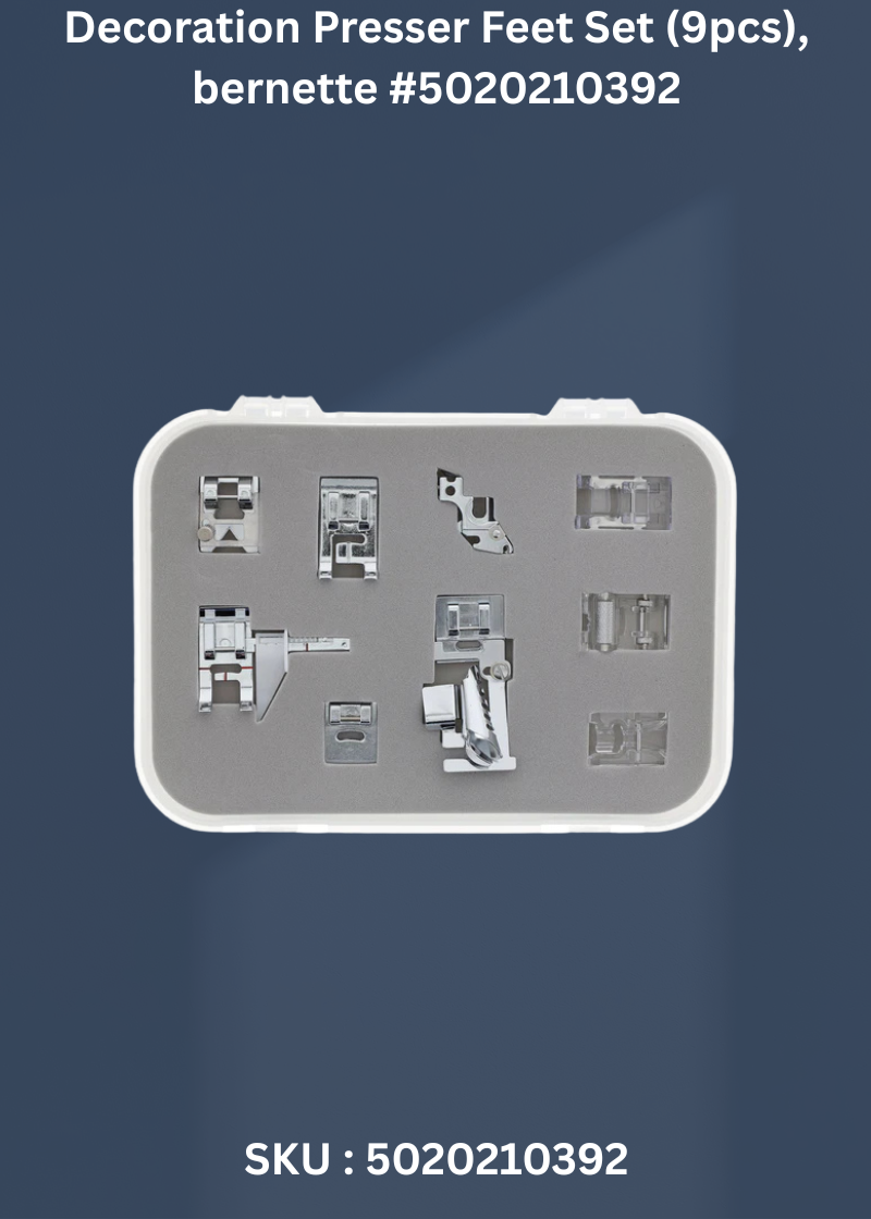 Decoration Presser Feet Set (9pcs) #5020210392