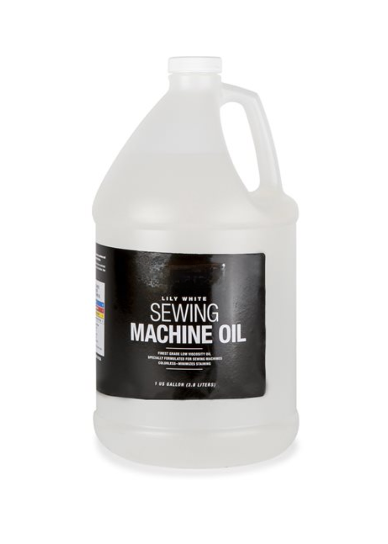 Industrial Sewing Machine Oil 128 oz 1 Gallon Clear Lubricant