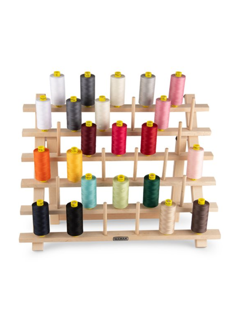 Sewing Thread Rack – Tabletop Organizer for 33 Cones