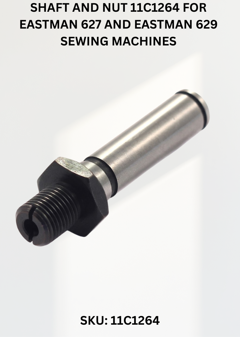 Shaft and Nut 11C1264 for Eastman 627 and Eastman 629 Sewing Machines